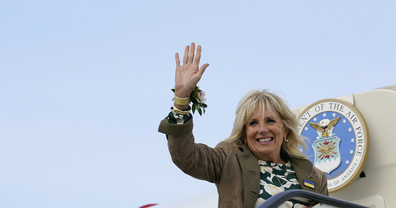 Jill Biden z niezapowiedzianą wizytą w Ukrainie /AP Pool/Associated Press/East News /East News