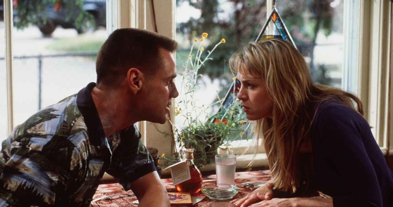 Jim Carrey i Renee Zellweger na planie filmu  "Ja, Irena i ja" /Getty Images /Getty Images