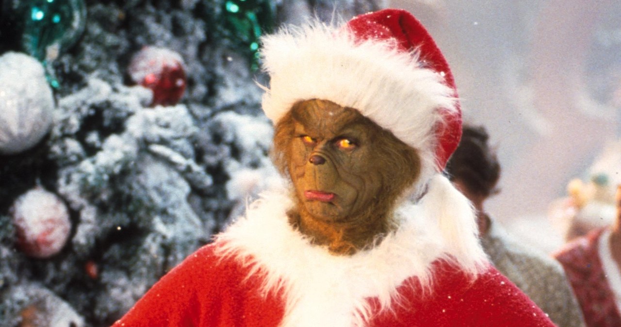 Jim Carrey jako Grinch /Getty Images / Staff /Getty Images