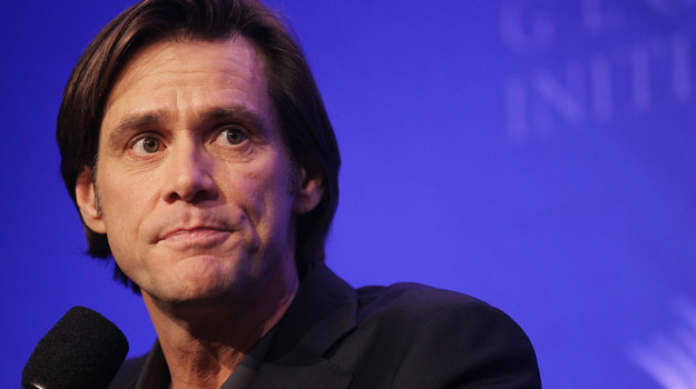 Jim Carrey przyznał, że nie miał zbyt szczęśliwego dzieciństwa / fot. Mario Tama /Getty Images/Flash Press Media