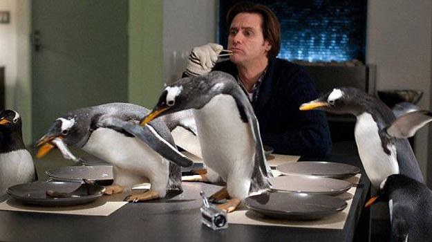 Jim Carrey w filmie "Pan Popper i jego pingwiny" /materiały dystrybutora
