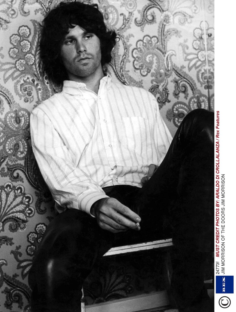 Jim Morrison w 1968 r. /ARALDO DI CROLLALANZA/Rex Features /East News