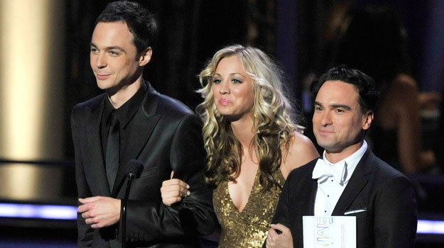 Jim Parsons, Kaley Cuoco i Johnny Galecki /Kevin Winter /Getty Images