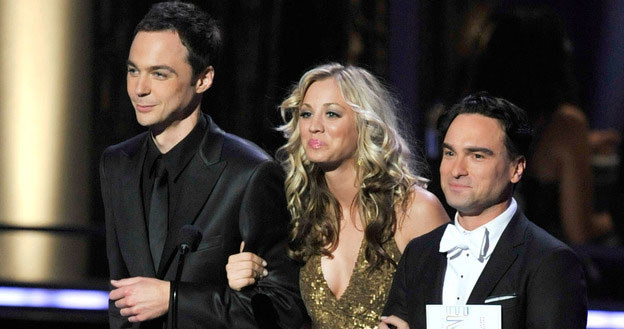 Jim Parsons, Kaley Cuoco i Johnny Galecki /Kevin Winter /Getty Images