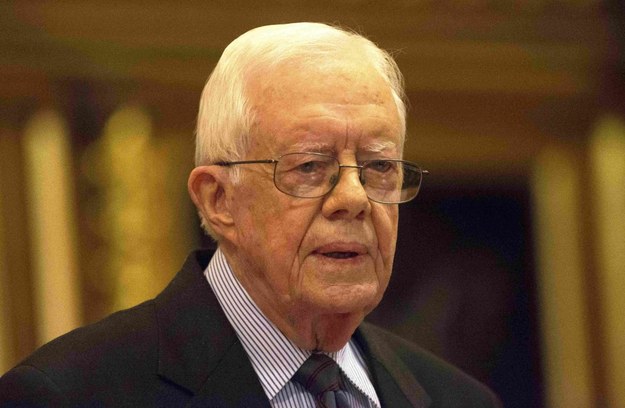 Jimmy Carter /NEIL HALL /PAP/PA