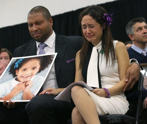 Jimmy Greene i jego żona opłakują zmarłą córeczkę (fot. John Moore) /Getty Images