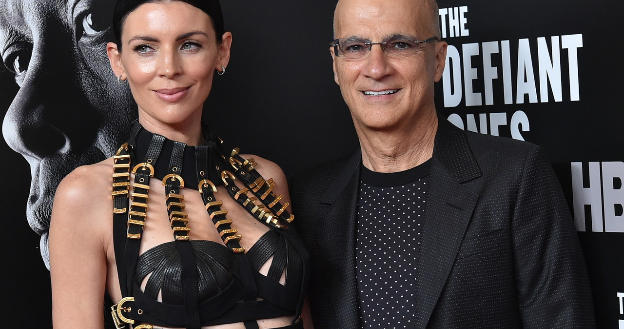 Jimmy Iovine z żoną Liberty Ross /AFP