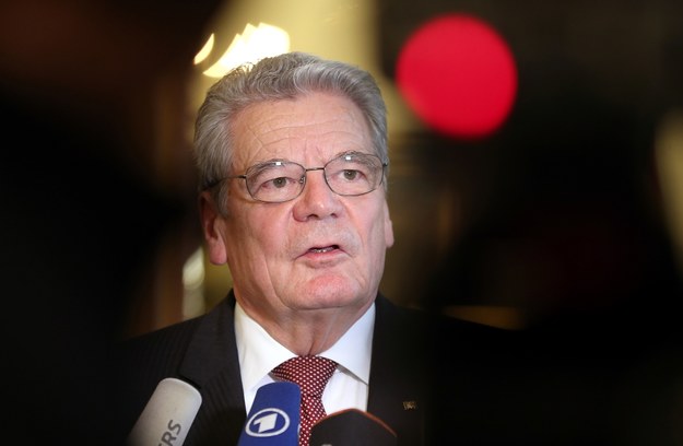 Joachim Gauck /DPA/Wolfgang Kumm /PAP