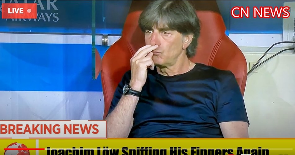 Joachim Loew podczas meczu Francja-Niemcy /YouTube.com /