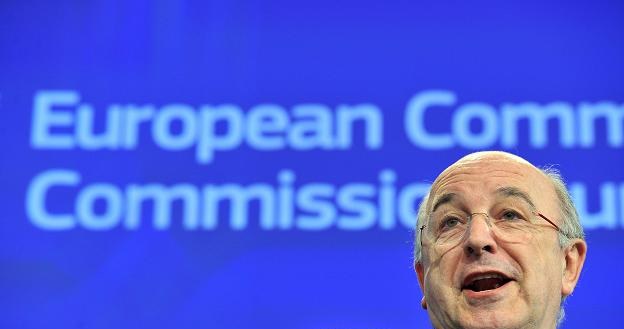 Joachin Almunia, unijny komisarz ds. konkurencji /AFP