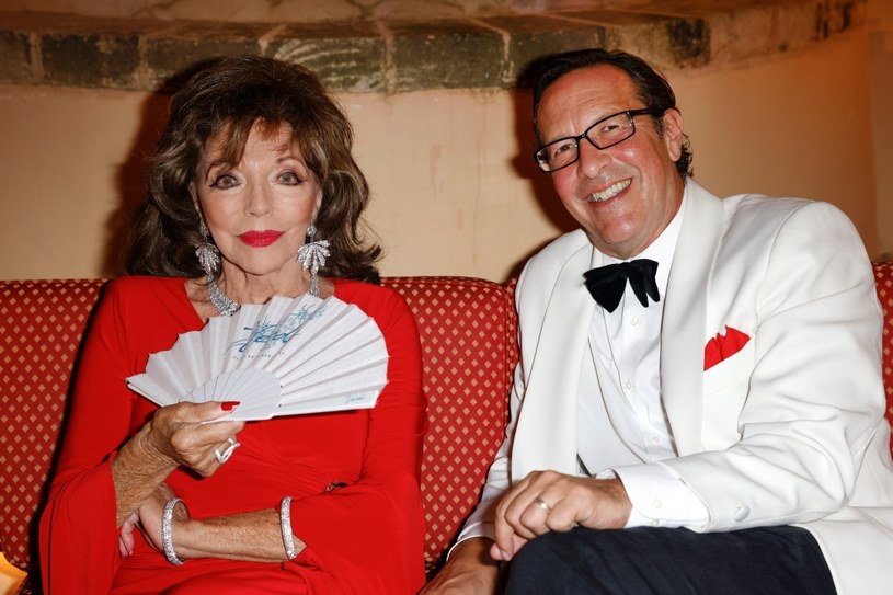 Joan Collins i Percy Gibson /Franziska Krug /Getty Images