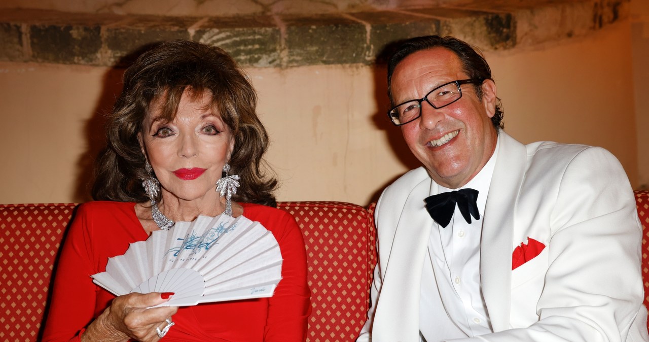 Joan Collins i Percy Gibson /Franziska Krug /Getty Images