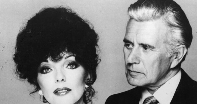 Joan Collins, John Forsythe /Getty Images