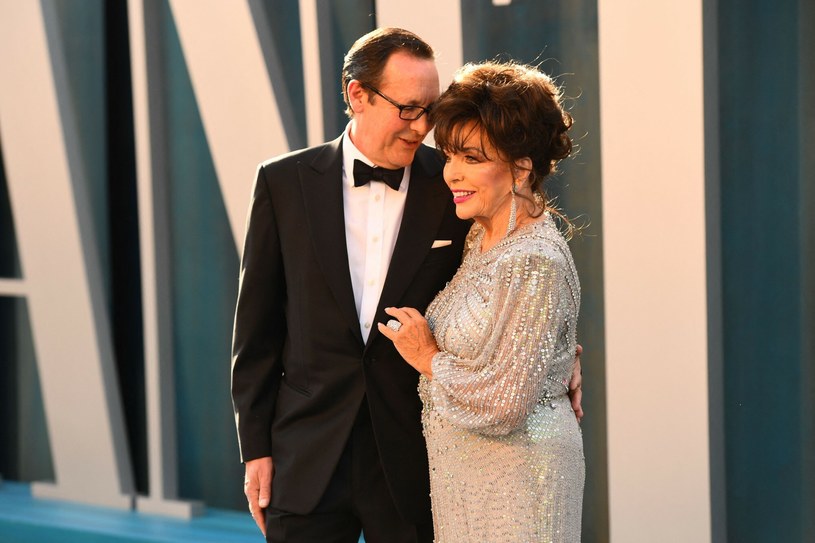 Joan Collins, Percy Gibson /AFP /East News