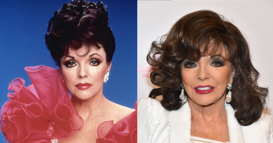 Joan Collins pojawiła się dopiero na spotkaniu z fanami. – Często z Joan rozmawiamy na temat wskrzeszenia serialu. To była superzabawa– zdradziła Stephanie Beacham. /Alberto E. Rodriguez/ AKPA /Getty Images