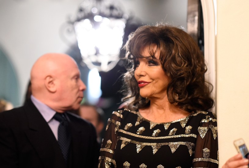 Joan Collins /- /Getty Images