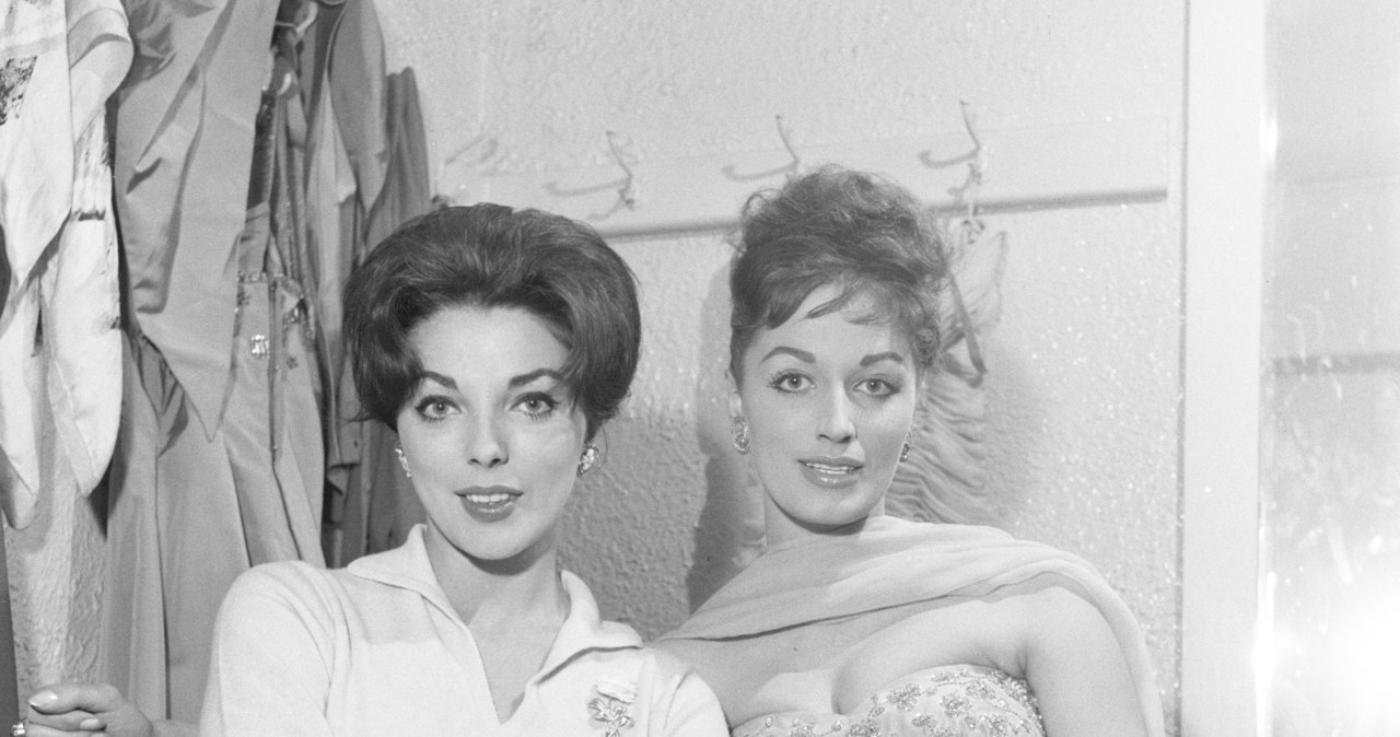 Joan i Jackie Collins w 1958 roku /Mirrorpix / Contributor /Getty Images