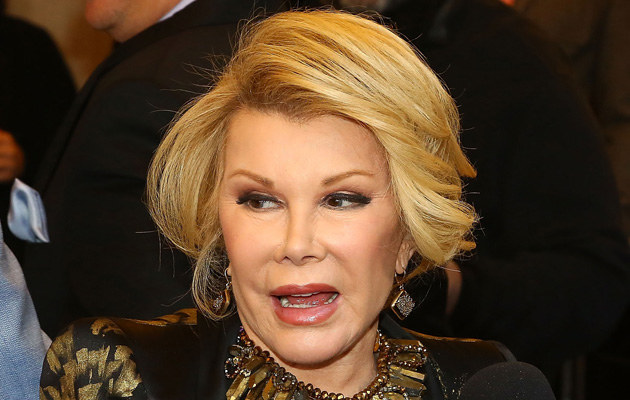 Joan Rivers /Astrid Stawiarz /Getty Images