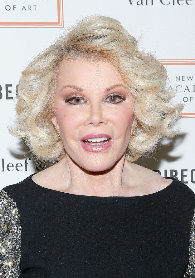 Joan Rivers /Getty Images
