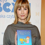 Joanna Brodzik wspiera akcję "Pierwsza Książka Mojego Dziecka"