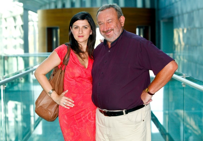 Joanna Drozda z ojcem Tadeuszem Drozdą w 2010 roku /Krzysztof Kuczyk /Agencja FORUM