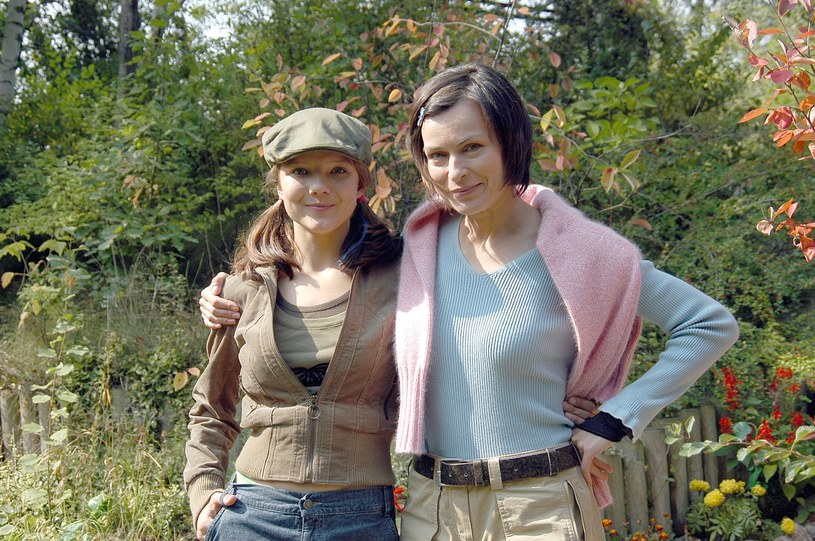 Joanna Jabłczyńska i Danuta Stenka na planie filmu "Nigdy w życiu!" /Niemiec /AKPA