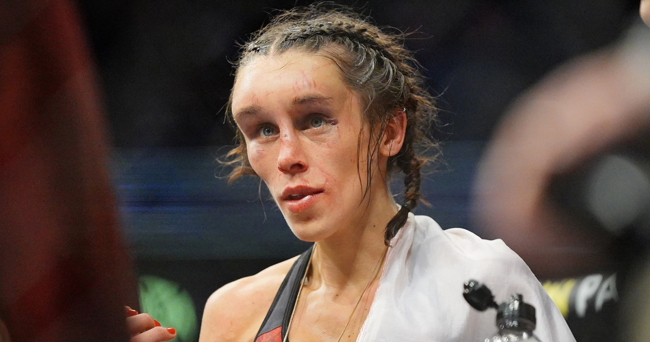 Joanna Jędrzejczyk po walce /Louis Grasse/ pximages /East News