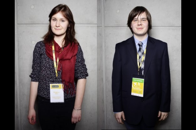 Joanna Jurek oraz Jerzy Szuniewicz  - młodzi naukowcy, którzy odniesli bardzo duży sukces na międzynarodowym konkursie Intela /materiały prasowe