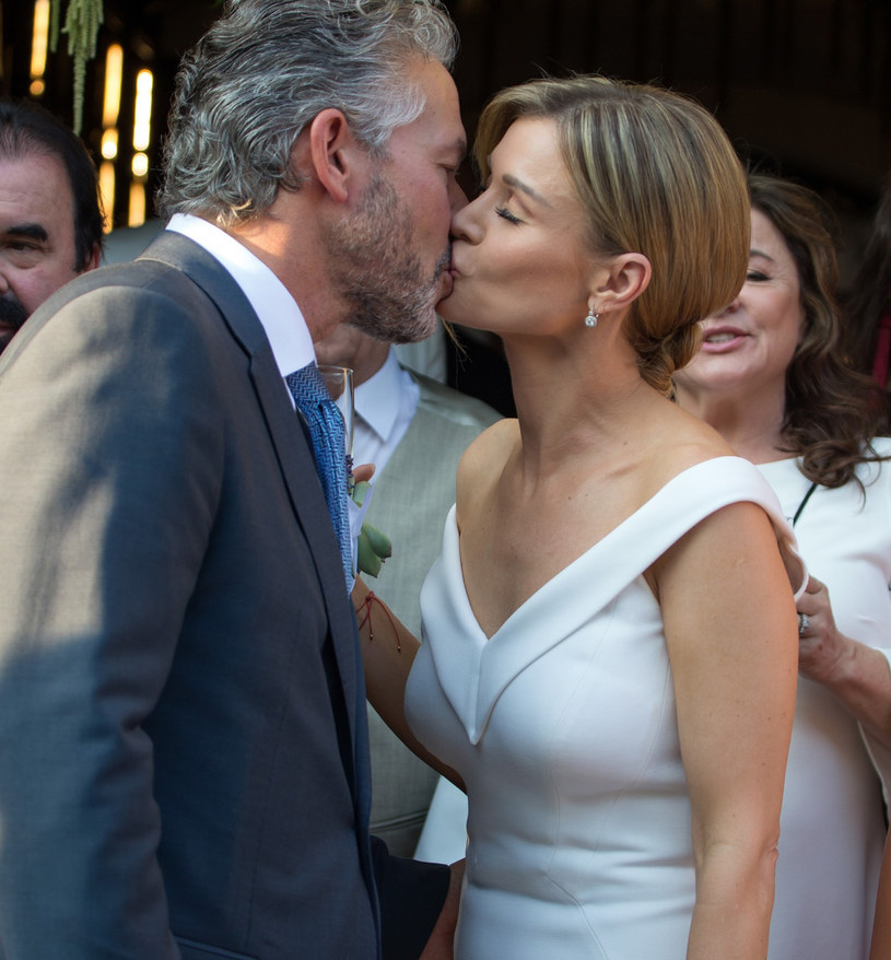 Joanna Krupa i jej mąż Douglas /Splashnews /East News