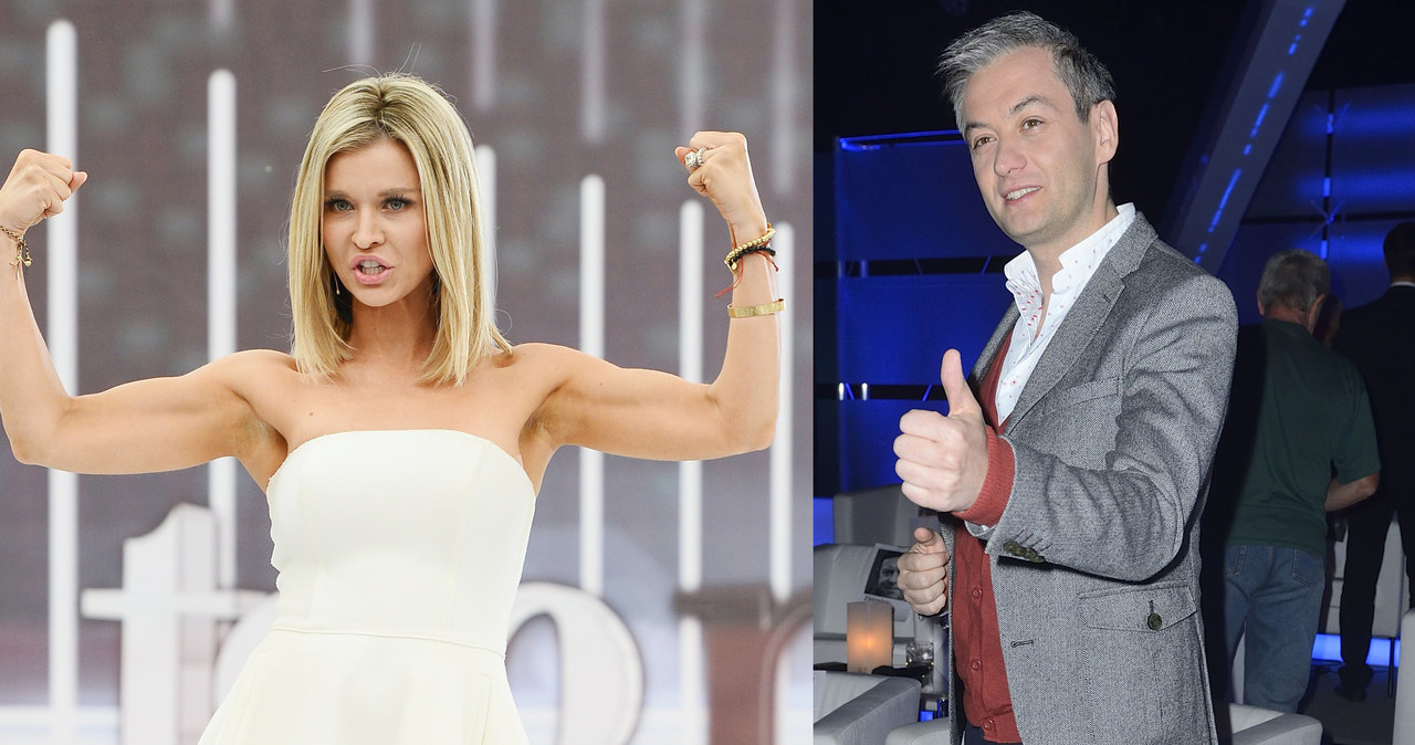 Joanna Krupa i Robert Biedroń /Jarosław Antoniak /MWMedia