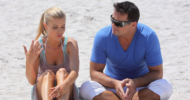 Joanna Krupa i Romain Zago /East News