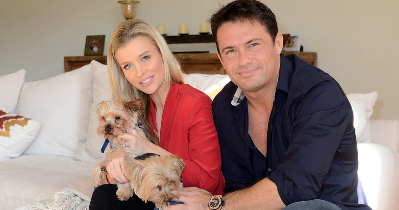 Joanna Krupa i Romain Zago /Nawrocki /Agencja FORUM