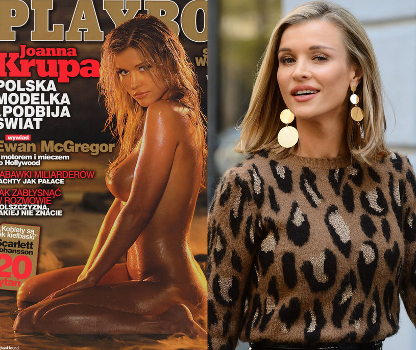 Joanna Krupa na okładce "Playboya" /Jarosław Antoniak /MWMedia