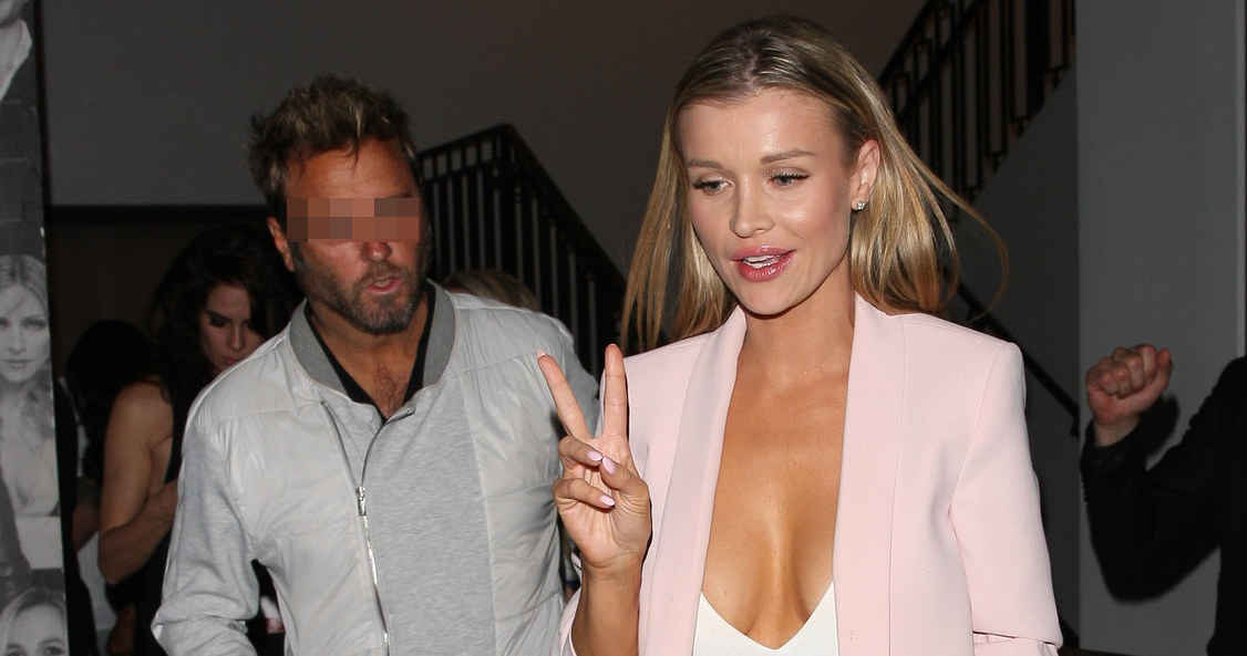 Joanna Krupa z tajemniczym mężczyzną. Sama oświadczyła, że już jest gotowa na nowego partnera /Photographer Group / Splash News /East News