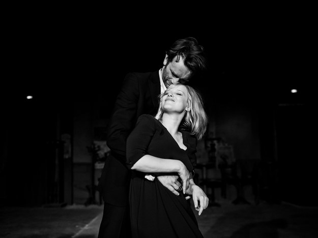 Joanna Kulig i Tomasz Kot na planie "Zimnej wojny" Pawła Pawlikowskiego /Łukasz Bąk/Kino Świat /Materiały prasowe