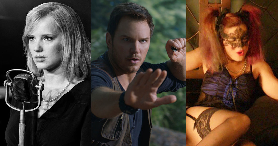 Joanna Kulig ("Zimna wojna"), "Chris Pratt ("Jurassic World: Upadłe królestwo") i Michalina Olszańska ("Muzykanci") /materiały dystrybutora