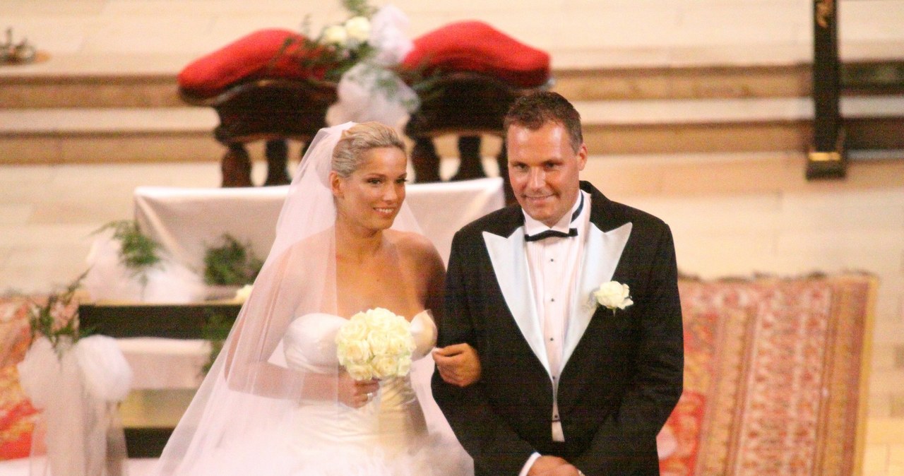 Joanna Liszowska i Ola Serneke w dniu ślubu, 2010 r., fot. Radosław Salasiński /East News