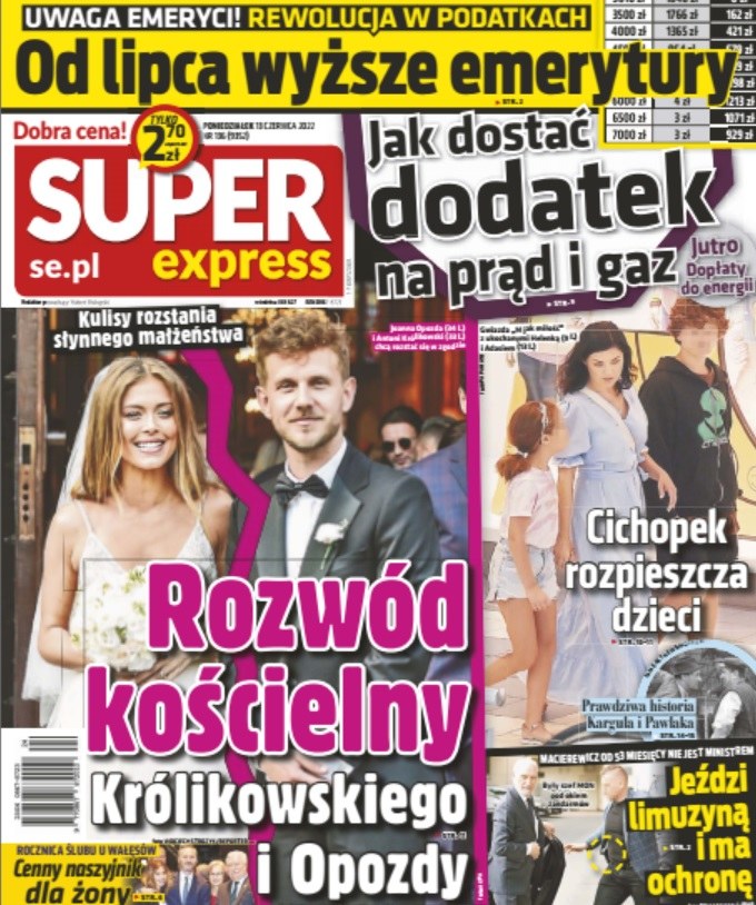 Joanna Opozda i Antoni Królikowski - czy dostaną rozwód przed Bogiem? /materiały prasowe
