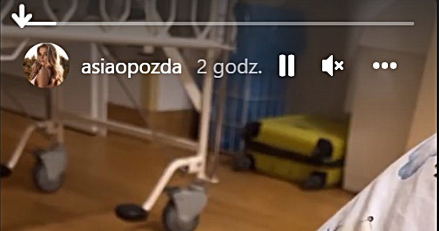 Joanna Opozda przekazała wieści ze szpitala /Instagram