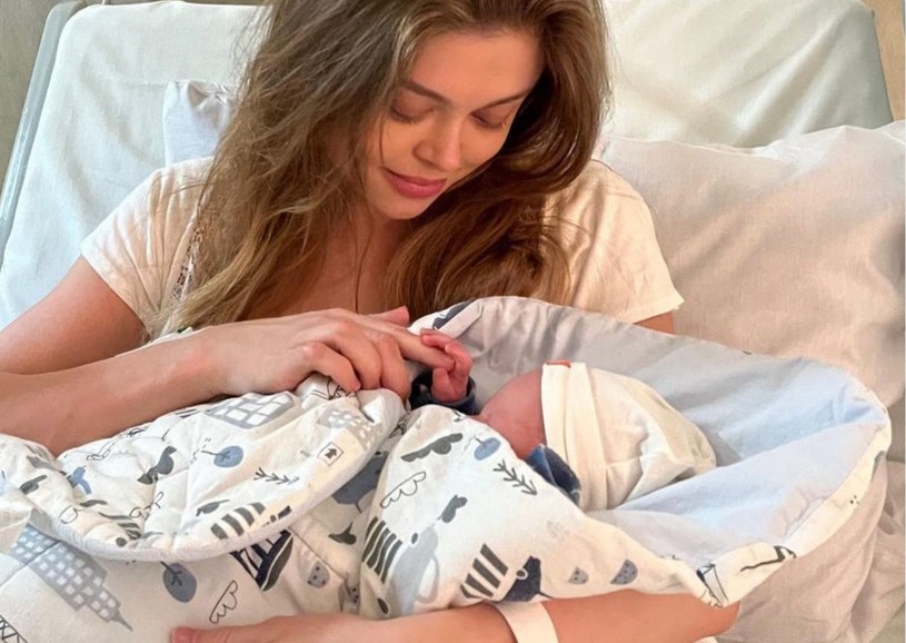 Joanna Opozda urodziła syna /Instagram