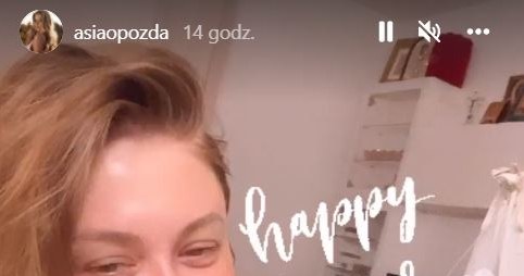 Joanna Opozda Wielkanoc spędza w gronie rodzinnym /www.instagram.com/asiaopozda/ /Instagram