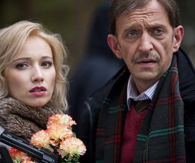 Joanna Orleańska i Janusz Chabior w filmie "Ostatnie piętro"