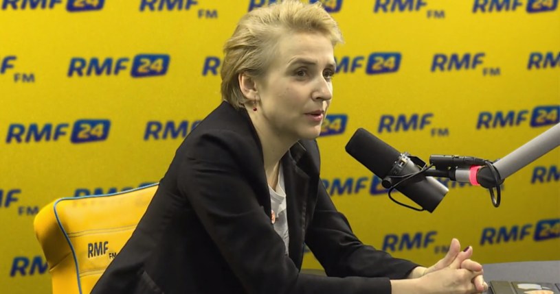 Joanna Scheuring-Wielgus w RMF FM /RMF FM
