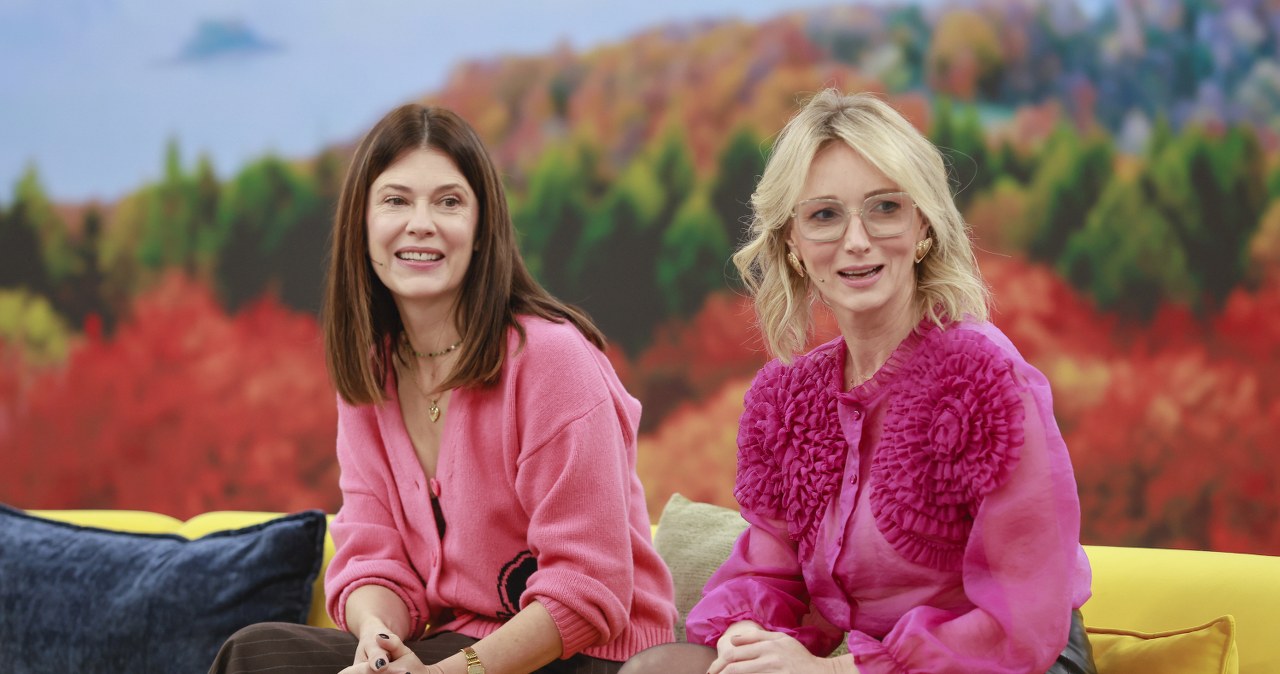 Joanna Sydor i Karina Kunkiewicz w programie "halo tu polsat" /Gałązka /AKPA