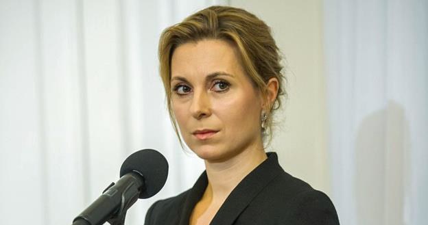 Joanna Trzaska-Wieczorek, dyrektor biura prasowego kancelarii prezydenta. Fot. Jacek Domiński /Reporter