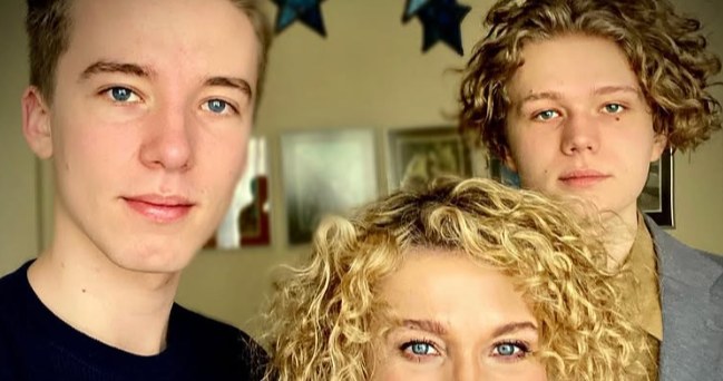 Joanna Trzepiecińska z synami (zdjęcie z 2023 roku) /instagram/joannatrzepiecinska /materiały prasowe