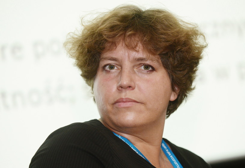 Joanna Tyrowicz, kandydatka do RPP z ramienia senackiej większości /Piotr Guzik /Agencja FORUM