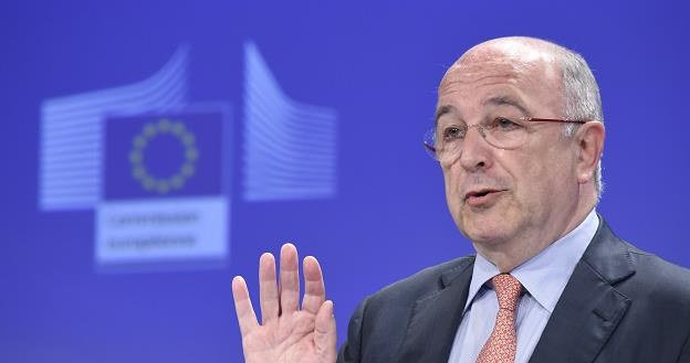 Joaquin Almunia, komisarz UE. ds. konkurencji /AFP