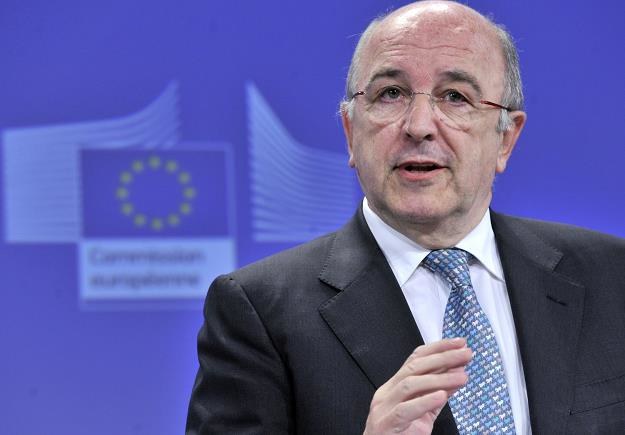 Joaquin Almunia, komisarz UE ds. konkurencyjności /AFP