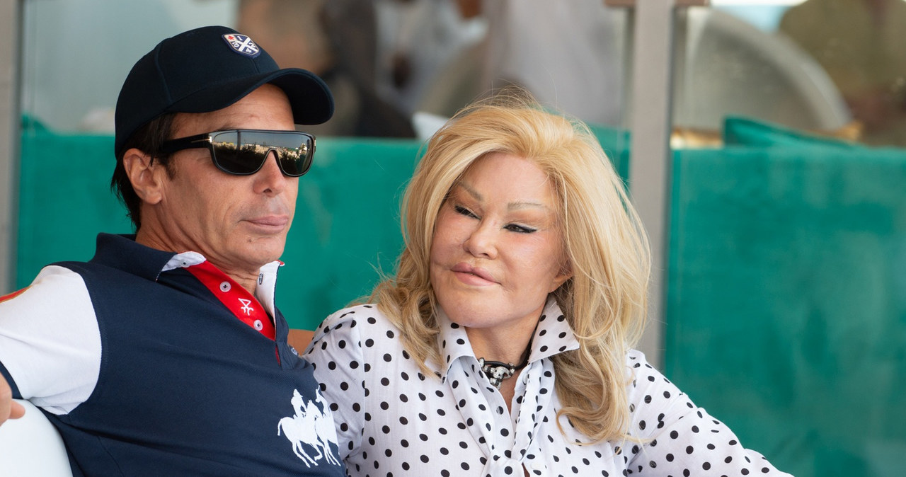 Jocelyn Wildenstein z narzeczonym /East News